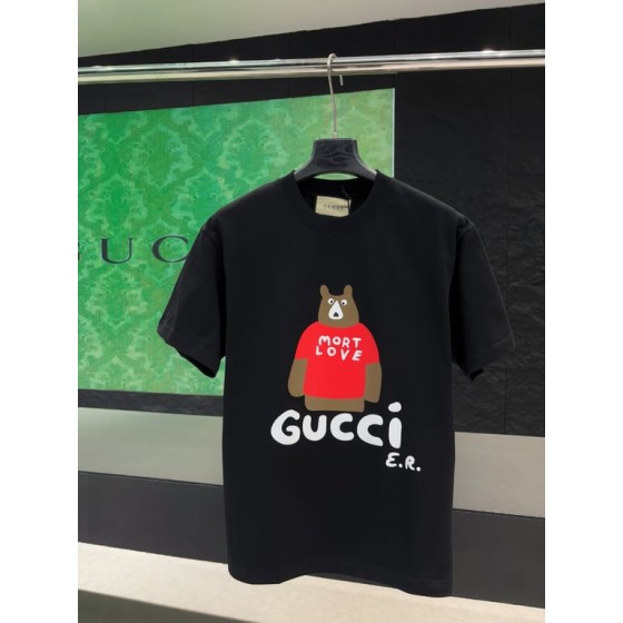 Gucci Early Spring Collection High-Weight Short-Sleeve